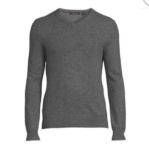 Saks FifthAvenue Essential 100% Cashmere V-Neck Sweater